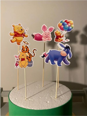 Sevimli Doğum Günü Pasta Süsü
