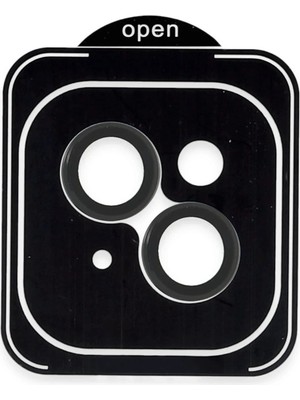 Durukar®   iPhone 13 Pvd Metal Kamera Lens - Siyah