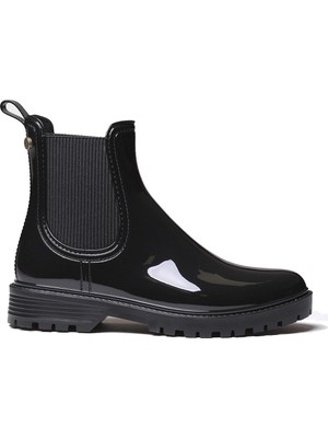 Toni Pons Kadın Yağmur Botu Cavan Siyah Ankle Boot Suya Dayanıklı Konforlu Tasarım
