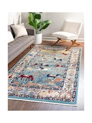 Vivense Angorahome Ethnıc Makine Halısı 1610MV, 90X150