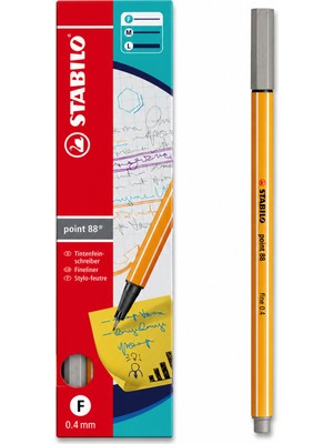 Stabilo Point 88 Açık Gri 88/94 10 Lu Paket