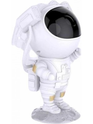 Marsilyan Astronot Şeklinde Bluetooth Hoparlör Gökyüzü Kumandalı Aydınlatma Lamba