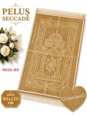 Sedef Peluş Seccade İsimli