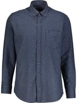 Finesuits Erkek Flanel Düz Gömlek 2522204006.FLC