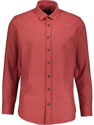 Finesuits Erkek Düz Flanel Gömlek 2522204001.DM