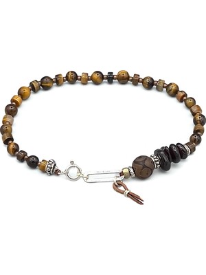 Dump Brown - Kadın Tiger Eye Bileklik MEY2522032