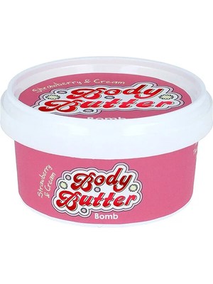 Bomb Cosmetics Strawberry & Cream Vücut Kremi 200ml