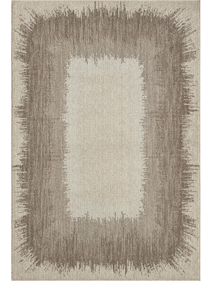 Halı Sepeti Seyran Petra 1084 Kahverengi Düz Halı – 5 mm Polyester Jüt Taban Dokuma Halı | 2200 Gr/m²