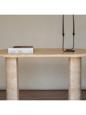 Arte Marble Traverten Dresuar Ham ve Naturel