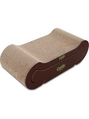 Skygo Pet Supplies Oluklu Mukavva Kedi Scratcher Dolum Pedleri, Şezlong ve Eğlenceli Interaktif Tırmalama Tahtaları, Pençe Güvenli, Dayanıklı, Doğal Geri Dönüşümlü Malzemeler, Aktif Oyunu Destekler -