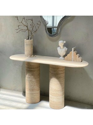 Arte Marble Traverten Dresuar Dolgulu ve Cilalı