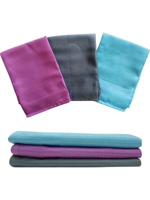 Skygo Mikrofiber Bez 50X70 Iz Bırakmaz Yüksek Emicilik Lint- 3 Adet Mikrofiber Temizlik Bezi Araba ve Genel Temizlik Için Ideal