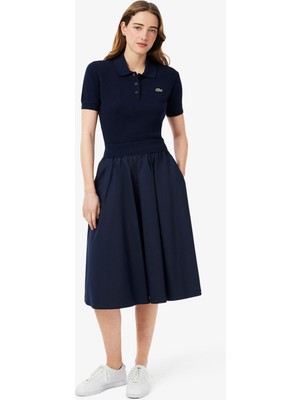Lacoste Lynx Flare Fit Elbise