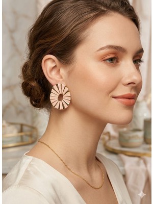 Tılsım Accesories Mineli Küpe