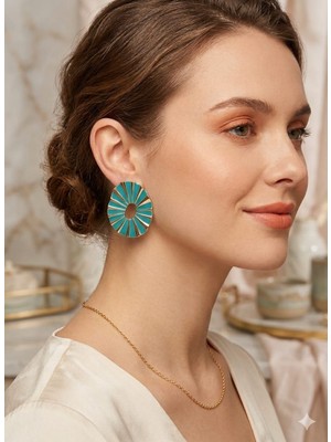 Tılsım Accesories Mineli Küpe