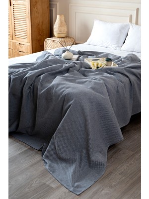 Koza Home Sonya Indigo Çift Kişilik Pike 200X220 2613