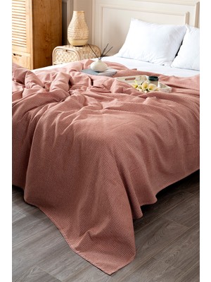 Koza Home Sonya Kiremit Çift Kişilik Pike 200X220 2614