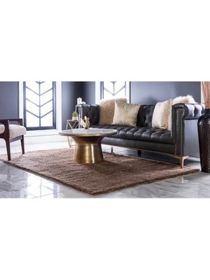 Vivense Solid Makine Halısı 4371B Kahve 150X230 Dikdörtgen