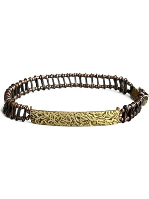 Mey Atelier Cly - Bronz Erkek Bileklik MEY2412091