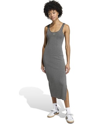 Adidas Ess Rib Dress Kadın Günlük Elbise KE3163 Siyah