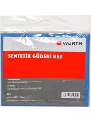 Skygo Araç Kurulama Bezi, 38X60 Güderi, Würth Sünger, 1 Adet Cam Sabunu, 1 Adet Lastik Süngeri (Set1)