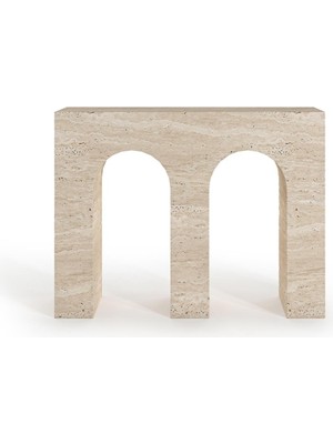 Arte Marble Traverten Dresuar Ham ve Naturel
