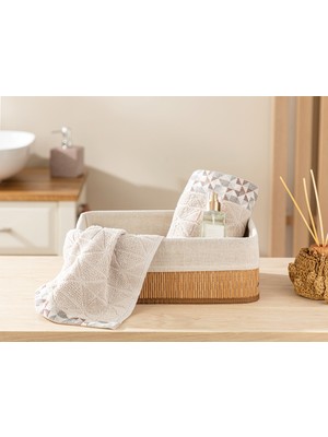 English Home Gina Bambu Sepet Açık Kahve