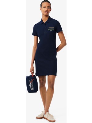 Lacoste Tenis Roland Garros Kısa Kollu Elbise