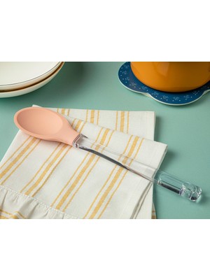 English Home Haky Silikon Servis Kaşığı 29 cm Somon