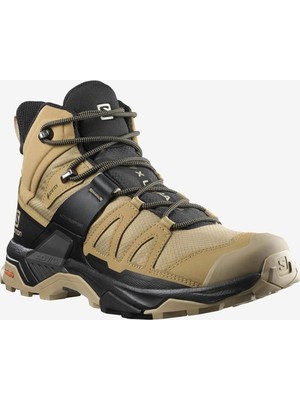 Salomon x Ultra 4 Mid Goretex Mens Boot Su Geçirmez Nefes Alabilen Erkek Bot Yeşil