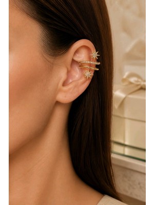 Monalisa Home  Gold Renk Tragus Pirsıng