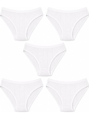 Hepsine Rakip 5li Kadın Jakarlı Bikini Klimalı Kaliteli Ekonomik Yumuşak