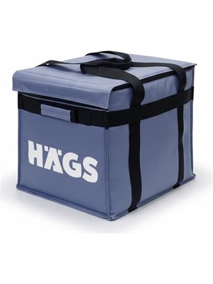 Cekar Store Haegs Termal Kamp Çantası, Termal Termos Çanta, Plaj, Piknik Çantası, Isı Yalıtımlı Kamp Piknik Yemek Taşıma Için Soğutucu Buzluk Geniş Büyük Hacimli 38 Lt- Gri
