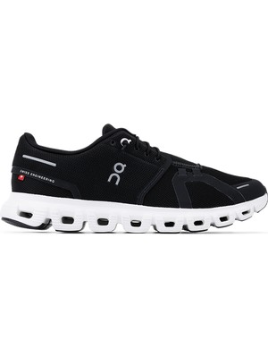 On Erkek Tekstil Siyah/beyaz Sneakers & Spor Ayakkabı Cloud 6 M Black/whıte