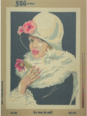Seg de Paris Seg Baskılı Goblen 929 338 La Rose De Noel 45X60CM Tablo Pano