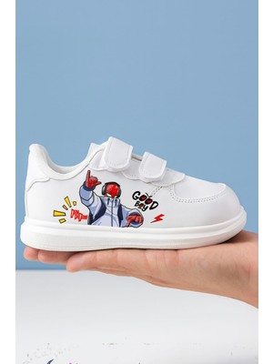 ALCdesing Good Boy Baskılı  Erkek Çocuk Spor Ayakkabı ve Sneakers