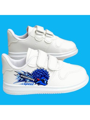 ALCdesing Amazoondesing  Speed Blue  Baskılı Erkek  Çocuk  Spor  Ayakkabı  ve  Sneakers