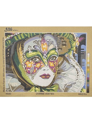 Seg de Paris Seg Baskılı Goblen 929 515 Charme Venitien 45X60CM Tablo Pano