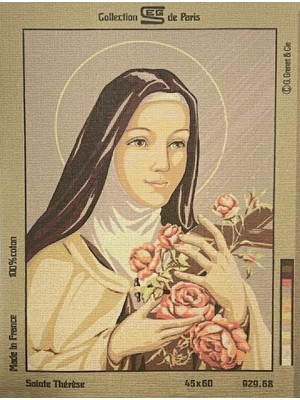Seg de Paris Seg Baskılı Goblen 929 68 Sainte Therese 45X60CM Tablo Pano