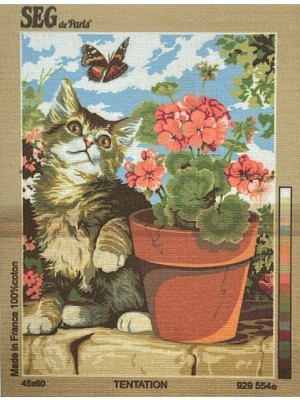 Seg de Paris Seg Baskılı Goblen 929 554 Tentatron 45X60CM Tablo Pano