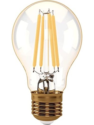 Cekar Store Panasonıc E27 Fil Lamba, Sarı Işık 7W 630LM 2000K Gold