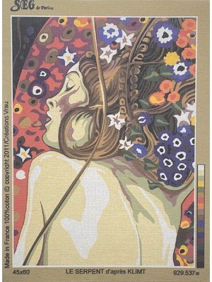 Seg de Paris Seg Baskılı Goblen 929 537 Le Serpent 45X60CM Tablo Pano