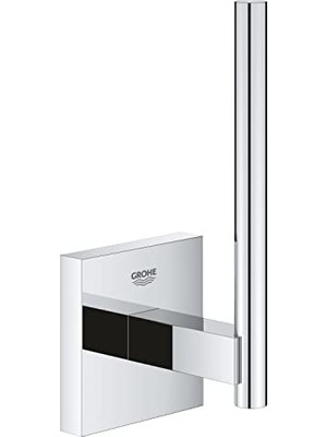 Cekar Store Grohe Start Cube Quickfix Yedek Tuvalet Kağıdı Tutucu | Duş / Banyo Aksesuarları | Krom | 40979000