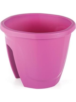 Cekar Store Zümrüt Balkon Saksısı – Askı Aparatlı, 7.5 Litre, 29.7 cm