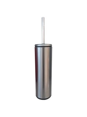 Cekar Store M-E42-30-06 Cigo Wc Tuvalet Fırçası Paslanmaz Mat Iç Kısım Siyah