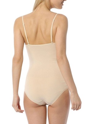 9251 Bayan Ince Askılı Çıtçıtlı Body Mery Woman