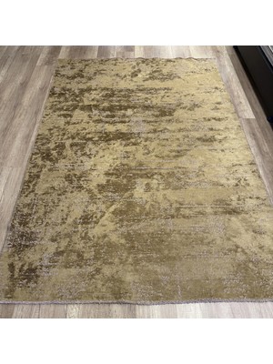 Hoom Rugs Arkaik Plz 14 Kahve Etnik Renkli Vintage Makine Halısı