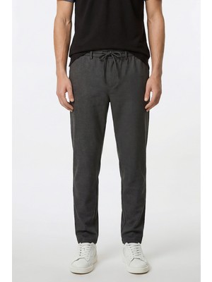 Altınyıldız Classics Jogger Slim Fit Dar Kesim Yan Cepli Beli Bağlamalı Pantolon