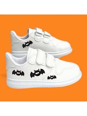ALCdesing Minik Yarasalar Baskılı Kız Erkek Çocuk Spor Ayakkabı ve Sneakers