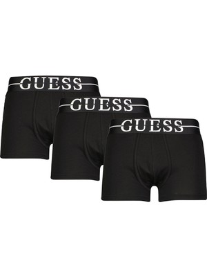 Guess 3'lü Erkek Boxer U6GG00.JBLK